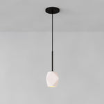 Load image into Gallery viewer, Talvior Faceted Pendant Light – Adjustable Glass Light Fixture
