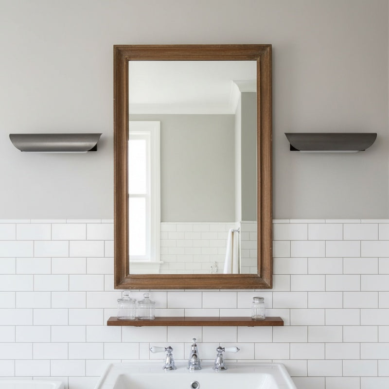 Applique da parete moderna in metallo Hidra – Applique minimalista a luce diretta verso il basso per case moderne