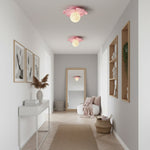 Bild in die Galerieansicht laden, Cream Bloom Blumen Deckenlampe