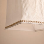 Load image into Gallery viewer, Close view of the decorative lower shade trim