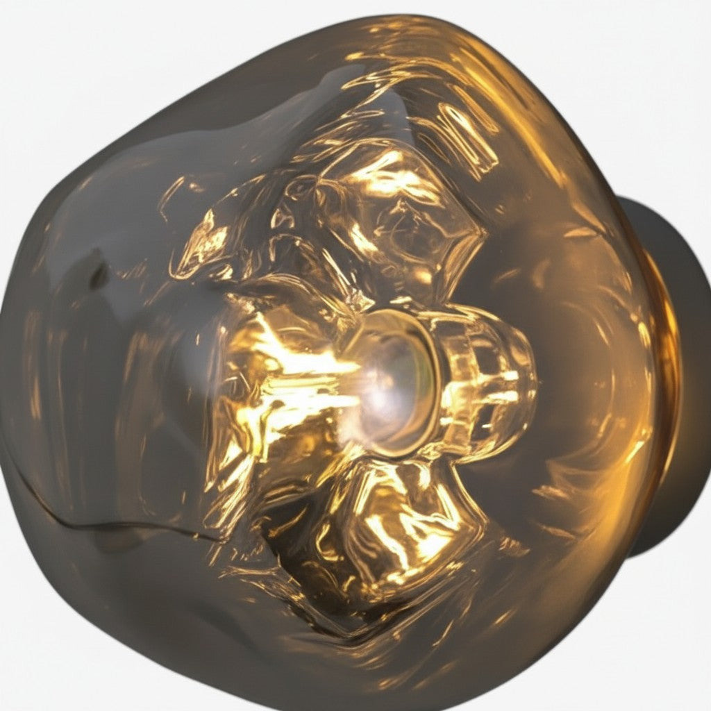 Glyador moderne effect wandlamp organisch oppervlaklicht voor woonkamer N27