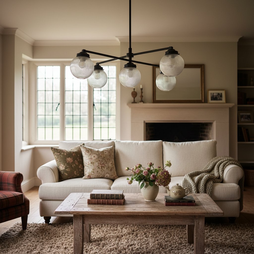 Glorica Cluster Globe Modern Chandelier for Dining Room & Foyer