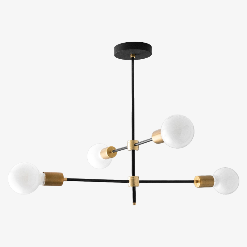 Mobilux Orb Cluster Contemporary Chandelier for Dining & Living Spaces