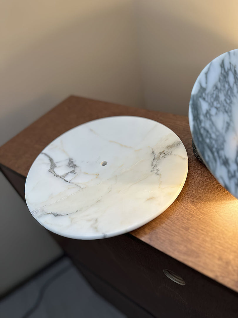 Calacatta Marmor Wandleuchte