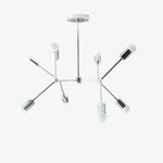 Load image into Gallery viewer, Mobilux Line Mobilux Line Modern Geometric Chandelier - Brass Ceiling Light Fixture
