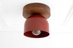Load image into Gallery viewer, Metio Dome Bowl Shape Modern Flush Mount for Bedroom &amp; Living Room
