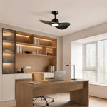 Bild in die Galerieansicht laden, Designer Hat Two-Blade Ceiling Fan Light scene image