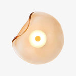 Afbeelding laden in galerijweergave, Lunacrest Gebogen Nebula Geïnspireerde Wandlamp – Artistieke Glazen Verlichting voor Hal