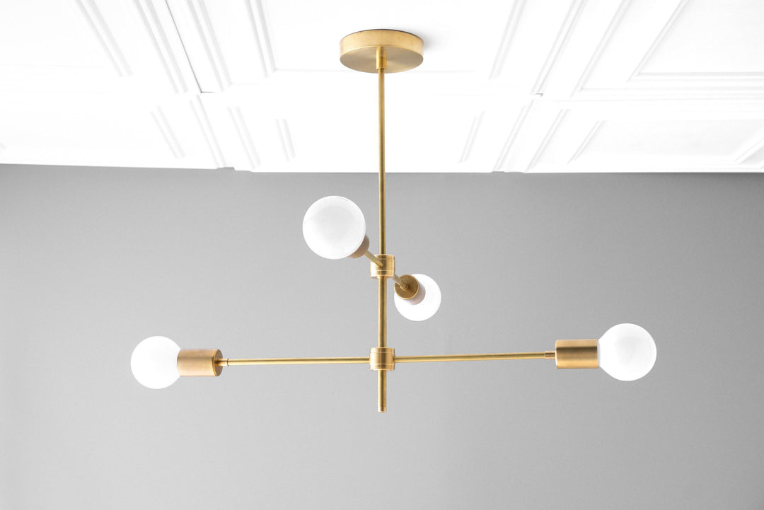 Mobilux Orb Cluster Contemporary Chandelier for Dining & Living Spaces