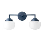 Load image into Gallery viewer, Opalume Glass Vanity Light - Vintage Inspired Bathroom Wall Lighting
