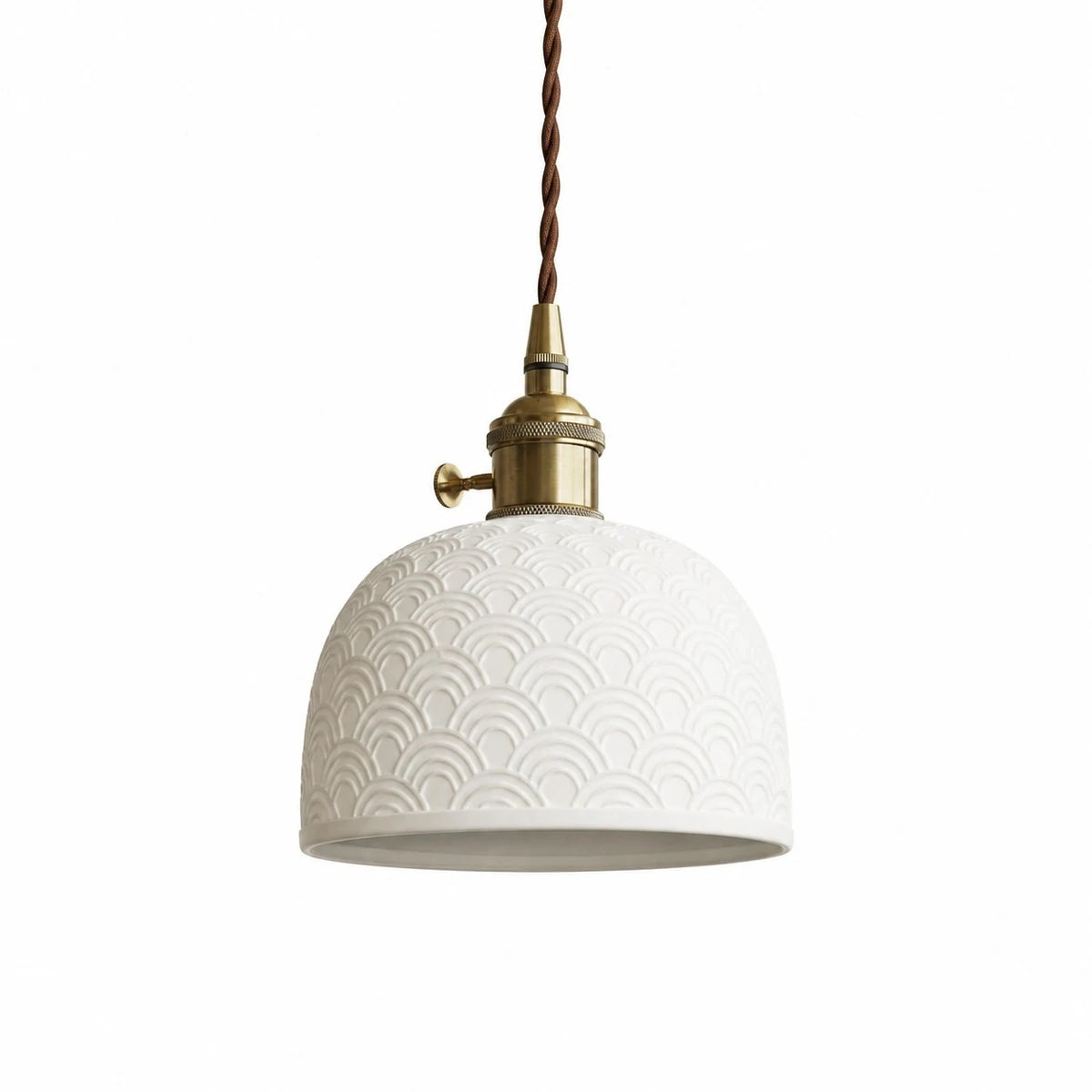 sku bowl wave white brass