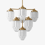 Load image into Gallery viewer, Tierlux Glass Multi-Tiered Glass Modern Pendant for Living &amp; Dining
