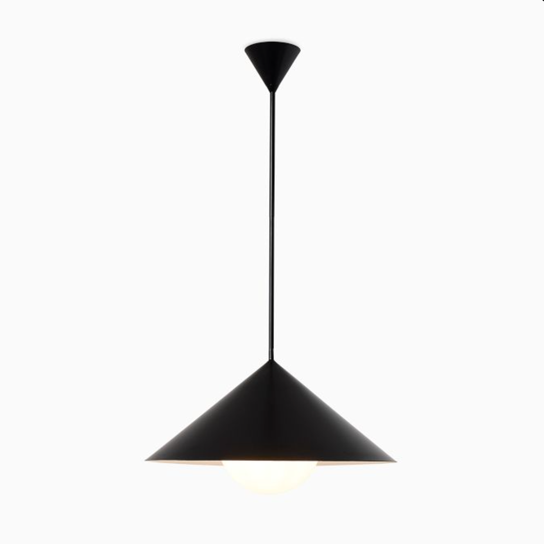 Brivana Adjustable Pendant – Cone Shade Light for Kitchen or Dining