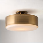 Load image into Gallery viewer, Bolvira Metal Flush Mount - Contemporary Ceiling Light with Subtle Glow
