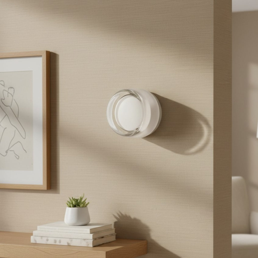 LumiCurve Moderne Opbouw Wandlamp – Stijlvol Acryl Design voor Woonkamer of Hal N15