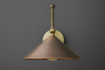Load image into Gallery viewer, Conique Meta  Adjustable Wall Sconce - Vintage Industrial Light
