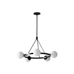 Load image into Gallery viewer, Brelia Round Light Chandelier - Modern Globe Chandelier in Stylish Design
