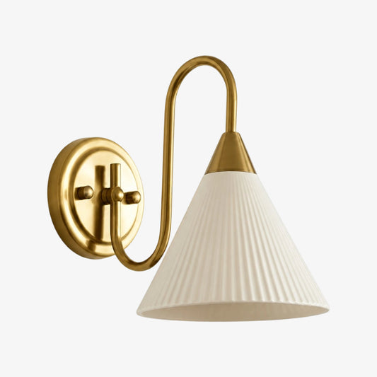 Lámpara de pared vintage francesa Celvane – Luz de noche retro elegante para dormitorio y pasillo