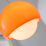 Load image into Gallery viewer, Nordic Lipko Pendant Light – Compact Frosted Globe Hanging Lamp for Apartments and Cozy Nooks