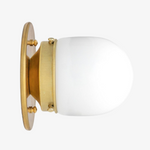 Load image into Gallery viewer, Opalume White Opal Glass Bulb-Globe Flush-Mount Ceiling Light for Entry &amp; Living Room
