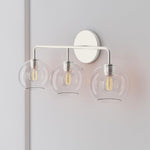 Load image into Gallery viewer, Selvion Artistic Globe Sconce Light - Handcrafted Glass Sculptural Wall Fixture
