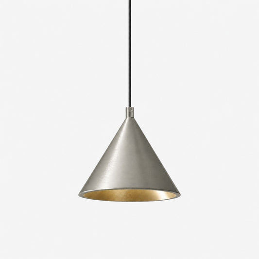 Lámpara colgante ajustable minimalista Veridia - lámpara colgante de aluminio para dormitorio y mesita de noche  