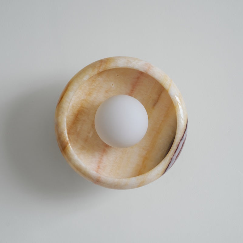 Piedra Marmor-Wandleuchte