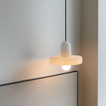 Bild in die Galerieansicht laden, Carrara Alabaster Pendelleuchte