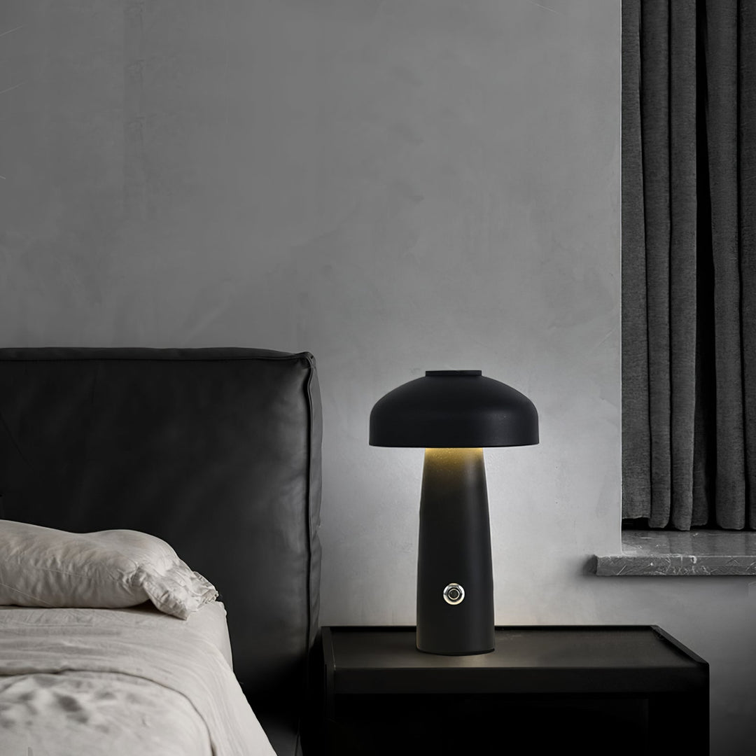 Lampada da tavolo Leon Mushroom (batteria integrata)