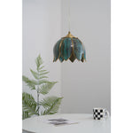 Bild in die Galerieansicht laden, Retro Lotus Pendelleuchte