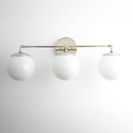 Load image into Gallery viewer, Glorica Glass Wall Sconce - Modern Vintage Vanity Light Fixture
