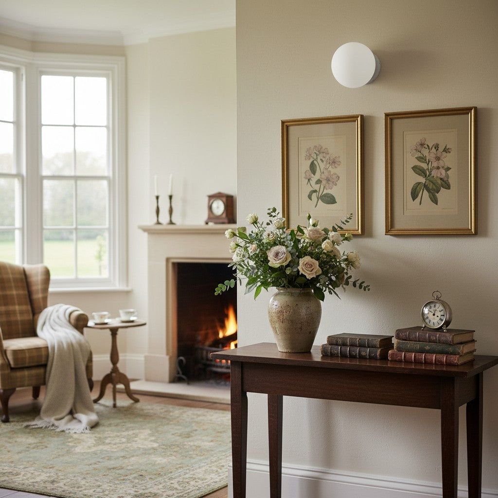 Glorica Glass Globe Wall Sconce - Multi-Color Modern Minimalist Light