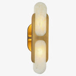 Afbeelding laden in galerijweergave, Alinara Wandlamp - Albast Moderne Klassieke Wandkandelaar voor Luxe