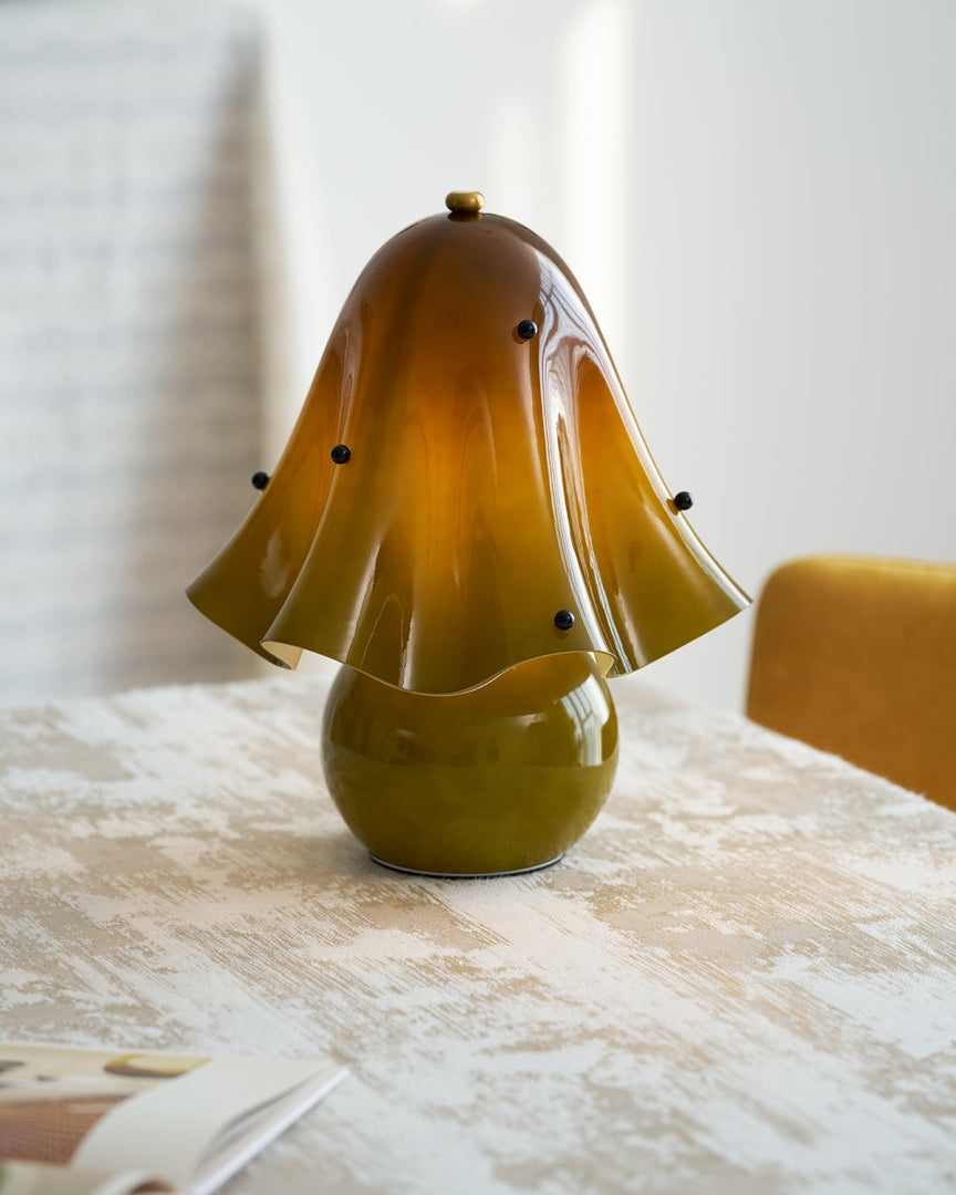 Bellina Decorative Table Lamp - Sculptural Bell Flower Shape