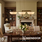 Load image into Gallery viewer, Ferosa Boat-Shaped Modern Chandelier for Dining Room &amp; Living Room
