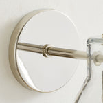 Load image into Gallery viewer, Glavira Recycled Glass Double Sconce - Indoor Brass Wall Lighting
