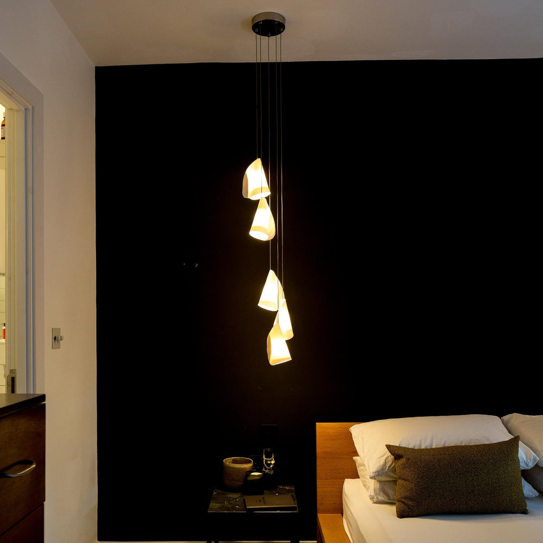 Lampada a sospensione scandinava Boki in porcellana