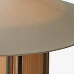 Cargar imagen en el visor de la Galería, Close detail of woven thread pendant lamp shade