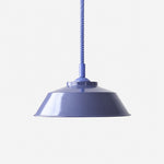 Carica l'immagine nella visualizzazione Galleria, Memphis pendant with cobalt blue shade and blue cord