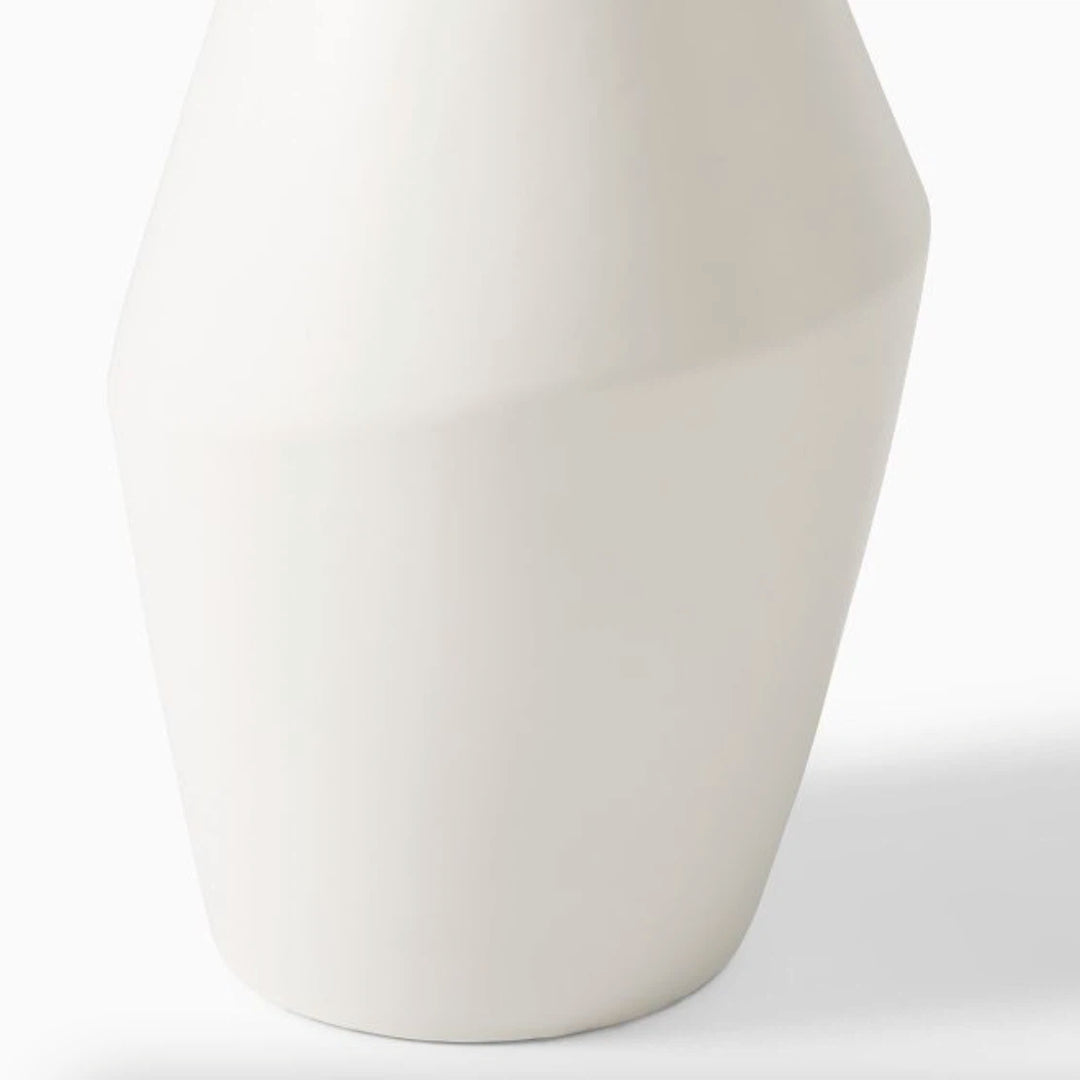 Lumera Organische Moderne Keramische Vloerlamp - Asymmetrische Sculpturale Vorm en Sfeerverlichting voor Slaapkamer