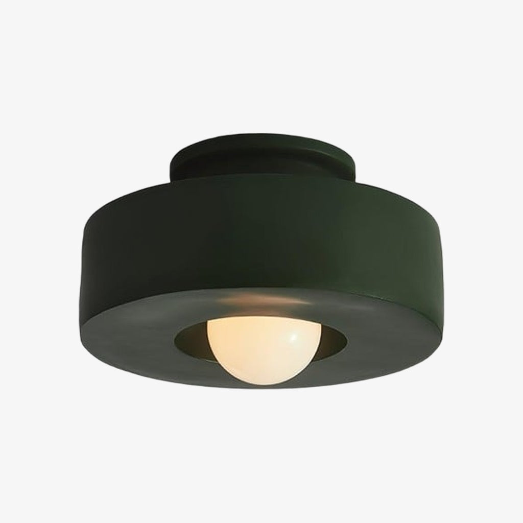 Lámpara de Techo Redonda Nórdica Nordyra – Iluminación Moderna Minimalista para Espacios Habitables N57