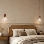 Cargar imagen en el visor de la Galería, Prismatic French Leather Pendant Light 10