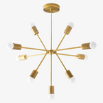 Load image into Gallery viewer, Mobilux Line Modern Chandelier - Mid Century Ceiling Light Fixture
