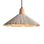 Cargar imagen en el visor de la Galería, Lámpara colgante LED retro crema estilo Wabi-Sabi
