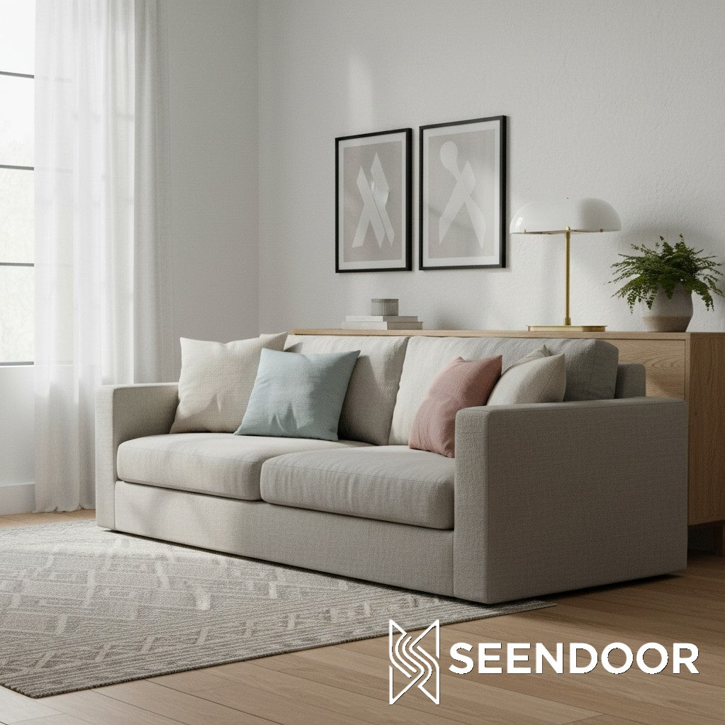 Ferosa Boat-Shape Glass Contemporary Table Light for Bedroom & Study