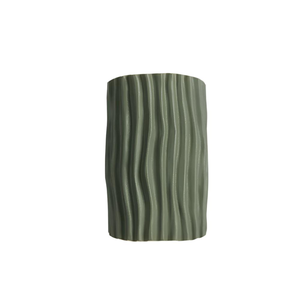 Luz de Pared de Resina Japandi Curva Claridad