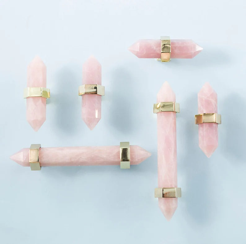 Brass Crystal Door Knobs: Kitchen Cabinet Knobs & Bedroom Drawer Pulls