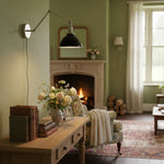 Load image into Gallery viewer, Conique Metal Vintage Industrial Swing Arm Wall Lamp - Adjustable Dome Shade for Study
