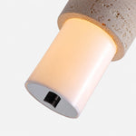 Cargar imagen en el visor de la Galería, Warm frosted lower diffuser and stone sleeve detail