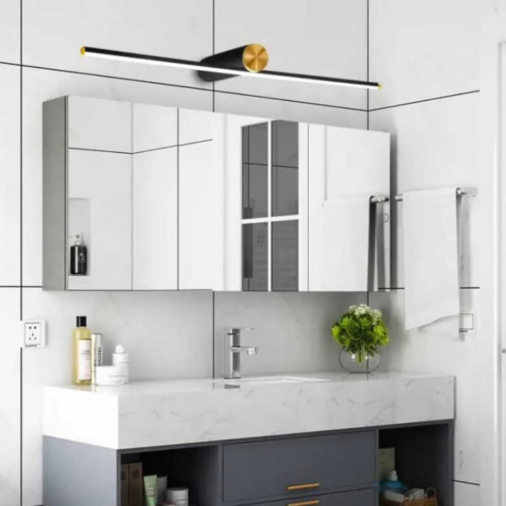 Lámpara de Pared Metálica Moderna Leigh Brilliance